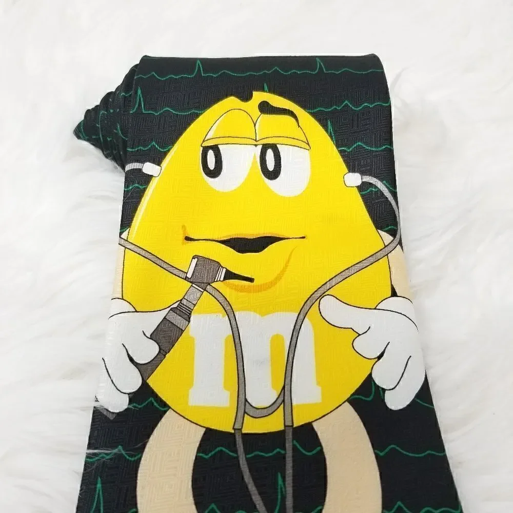 M&M's Dr. Big Mens Classic Necktie 4